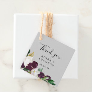 Etiquetas Para Recuerdos Moody Purple Blogs Gray Gracias