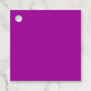 Etiquetas Para Recuerdos Morado de barney (color sólido)