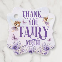 Morado Floral Gracias Fairy Mucho