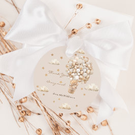 Etiquetas Para Recuerdos Muchas gracias a Beary Bear Baby Shower