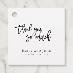 Etiquetas Para Recuerdos Muchas gracias/sus nombres y boda de mensajes