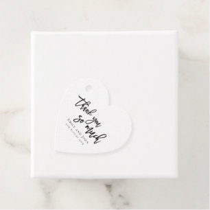 Etiquetas Para Recuerdos Muchas gracias/sus nombres y boda de mensajes