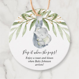 Etiquetas Para Recuerdos Muérelo cuando le da un favor a la ducha de bebé e