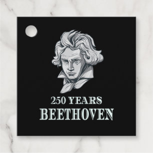 Etiquetas Para Recuerdos Música - 250 Años De Ludwig van Beethoven