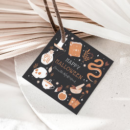 Etiquetas Para Recuerdos Mystic Boho Crystal Halloween