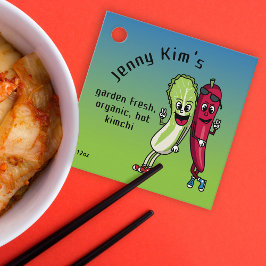 Etiquetas Para Recuerdos Napa y Pepper Pals La Personalizado graciosa de Ki