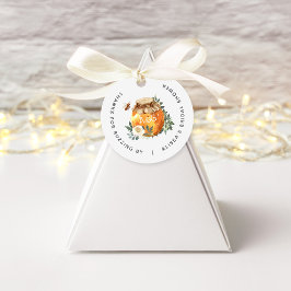 Etiquetas Para Recuerdos Naranja Blossom Honey Bee Bridal Shower