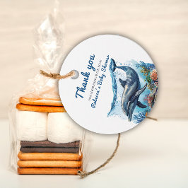 Etiquetas Para Recuerdos Nautical Blue Boy Under Sea Baby Shower