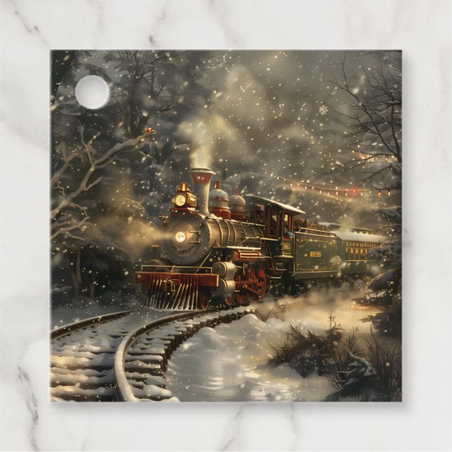 Etiquetas Para Recuerdos Navidades (Anverso)