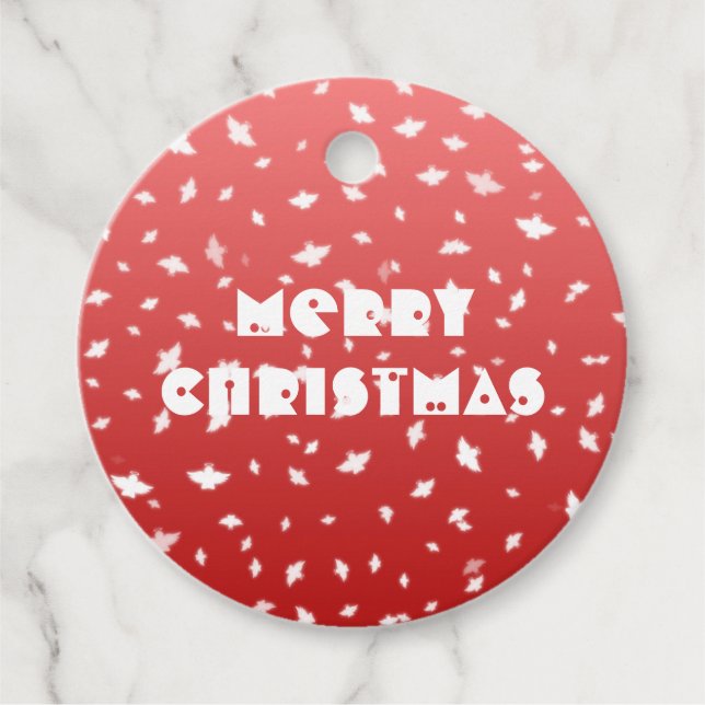 Etiquetas Para Recuerdos Navidades Angels (Anverso)
