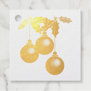 Etiquetas Para Recuerdos Navidades Balls Y Holly Berries