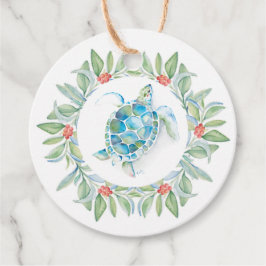 Etiquetas Para Recuerdos Navidades costeros Navidades de tortugas marinas a