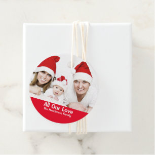 Etiquetas Para Recuerdos Navidades de familia fotografía vacaciones deseos