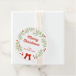 Etiquetas Para Recuerdos Navidades elegantes coraje y estrellas