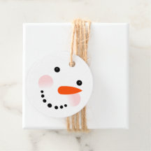 Navidades festivos de Snowman Face
