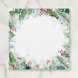 Etiquetas Para Recuerdos Navidades Holly e Ivy GIft Tag