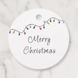 Etiquetas Para Recuerdos Navidades Luces Fiestas Retro