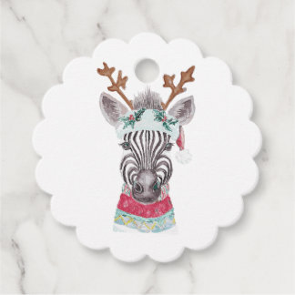 Etiquetas Para Recuerdos Navidades modernos acuarela