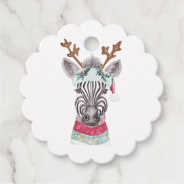 Etiquetas Para Recuerdos Navidades modernos acuarela