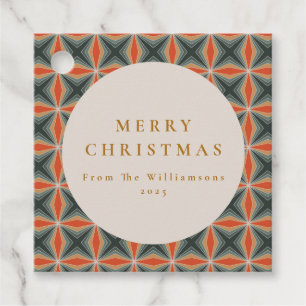 Etiquetas Para Recuerdos Navidades Personalizado de Estrellas de Mediados d