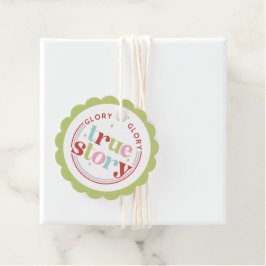 Etiquetas Para Recuerdos Navidades Retro Pastel | Gloria