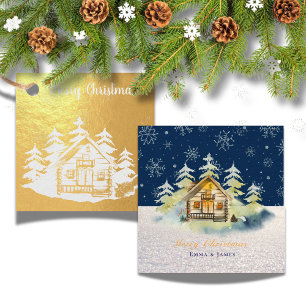 Etiquetas Para Recuerdos Navidades rusos festejan la nieve de los árboles d