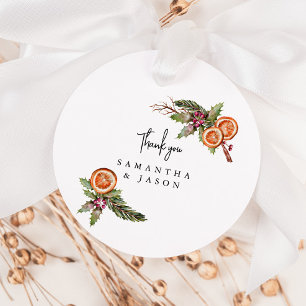 Etiquetas Para Recuerdos Navidades Rústicos Boda Gracias Por Favorecer Etiq