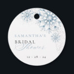 Etiquetas Para Recuerdos Nieve en amor Ducha de novias<br><div class="desc">Nieve en amor Bolsas de Favor de la Ducha Bridal (</div>