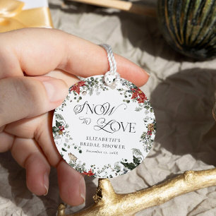 Etiquetas Para Recuerdos Nieve en amor Winter Shower