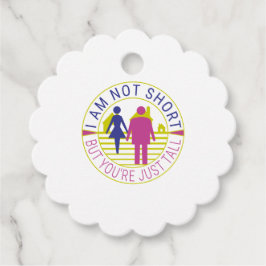 Etiquetas Para Recuerdos No soy corto pero eres alto