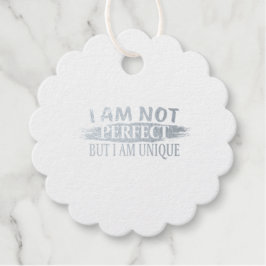 Etiquetas Para Recuerdos No soy perfecto, pero soy único