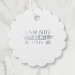 Etiquetas Para Recuerdos No soy perfecto, pero soy único