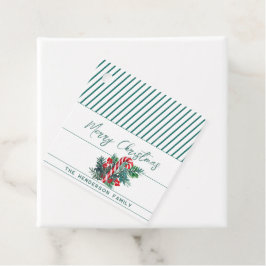 Etiquetas Para Recuerdos Nombre personalizado a y desde | Navidades Candy C