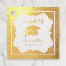 Nombre simple y Graduación de fotos Gracias