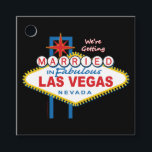 Etiquetas Para Recuerdos Nos estamos casando en Las Vegas<br><div class="desc">Nos casamos en las fabulosas Vegas Nevada</div>
