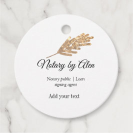 Etiquetas Para Recuerdos Notario público agente de firma de préstamos añadi