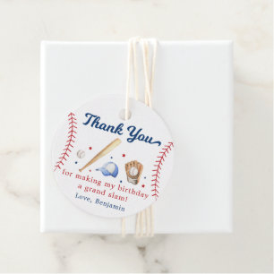 Etiquetas Para Recuerdos Novato de béisbol del año primer cumpleaños