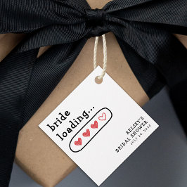 Etiquetas Para Recuerdos Novia Cargando Corazones Despedida de Soltera