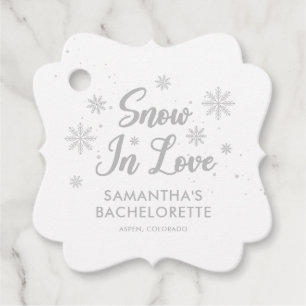 Etiquetas Para Recuerdos Novia de Snow In Love