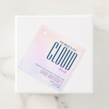Nube Nueve Rosa Púrpura Azul Soñador Baño Nupcial