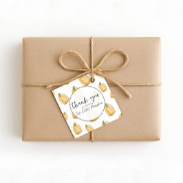 Etiquetas Para Recuerdos Nuestra pequeña marca de calabaza Naranja acuarela