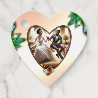 Etiquetas Para Recuerdos Nuestro Día de la Boda Bliss Favor Tags