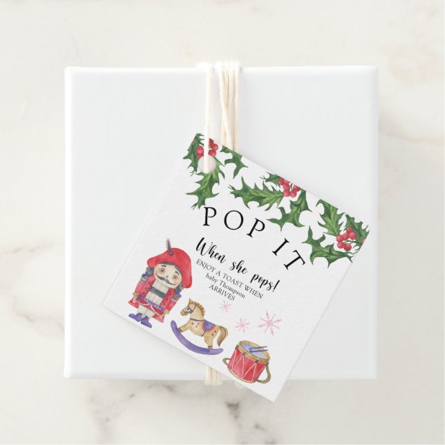 Etiquetas Para Recuerdos Nutcracker - ¡Pop! (In situ)