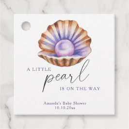 Etiquetas Para Recuerdos Ocean Little Pearl Under Sea Baby Shower