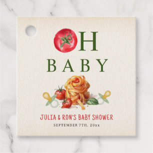 Etiquetas Para Recuerdos Oh Baby Pasta y Pacificadores Baby Shower