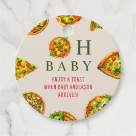 Etiquetas Para Recuerdos Oh Baby Pizza Tomates Olivia Green Baby Shower