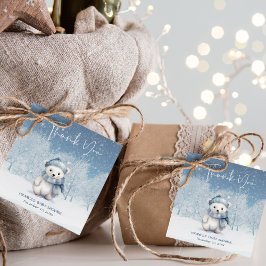 Etiquetas Para Recuerdos Oh Boy Winter | Woodland Baby Shower