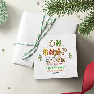 Etiquetas Para Recuerdos ¡Oh Snap! Gingerbread Cookie Baby Shower