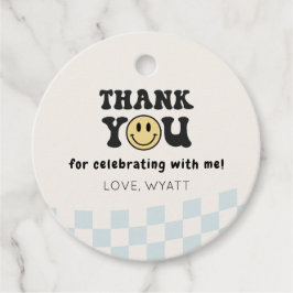 Etiquetas Para Recuerdos One Happy Dude Smiley 1er cumpleaños