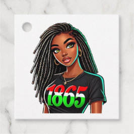 Etiquetas Para Recuerdos Orgullo negro 1865